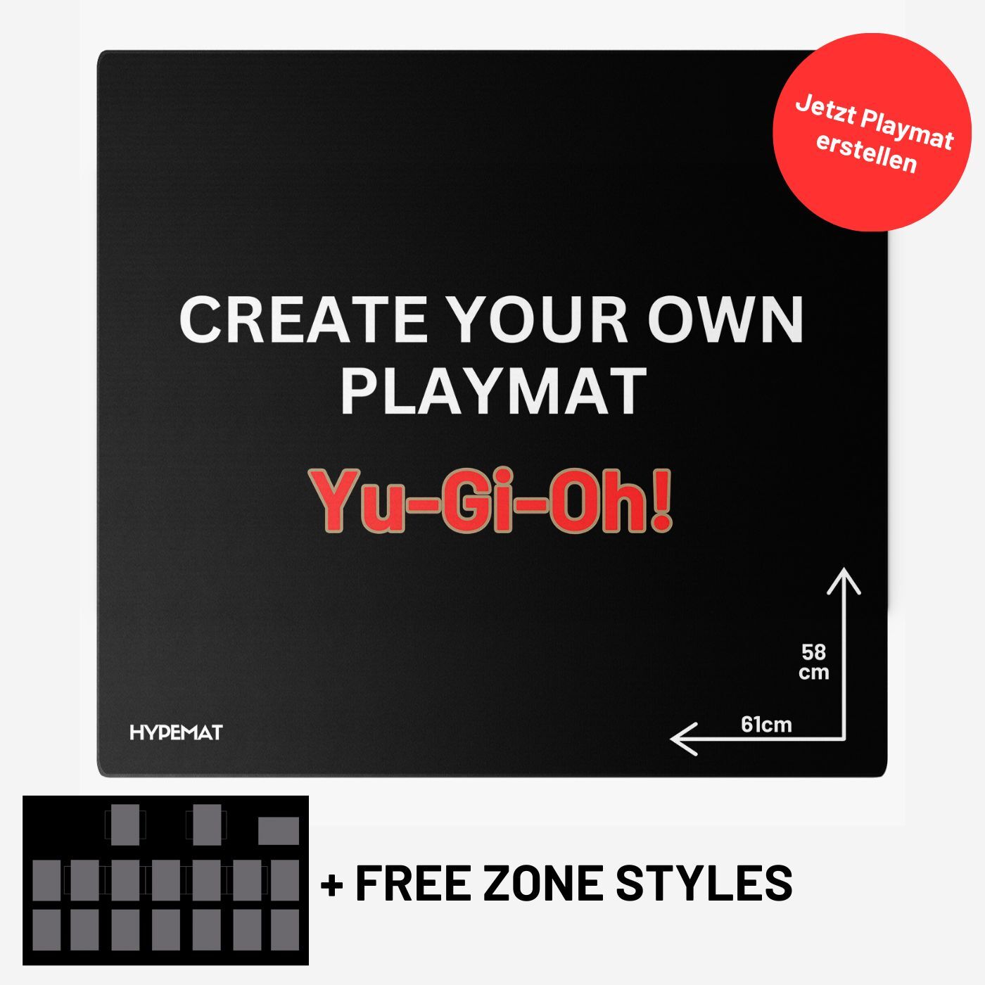 Custom Playmat - YuGiOh - 2Player