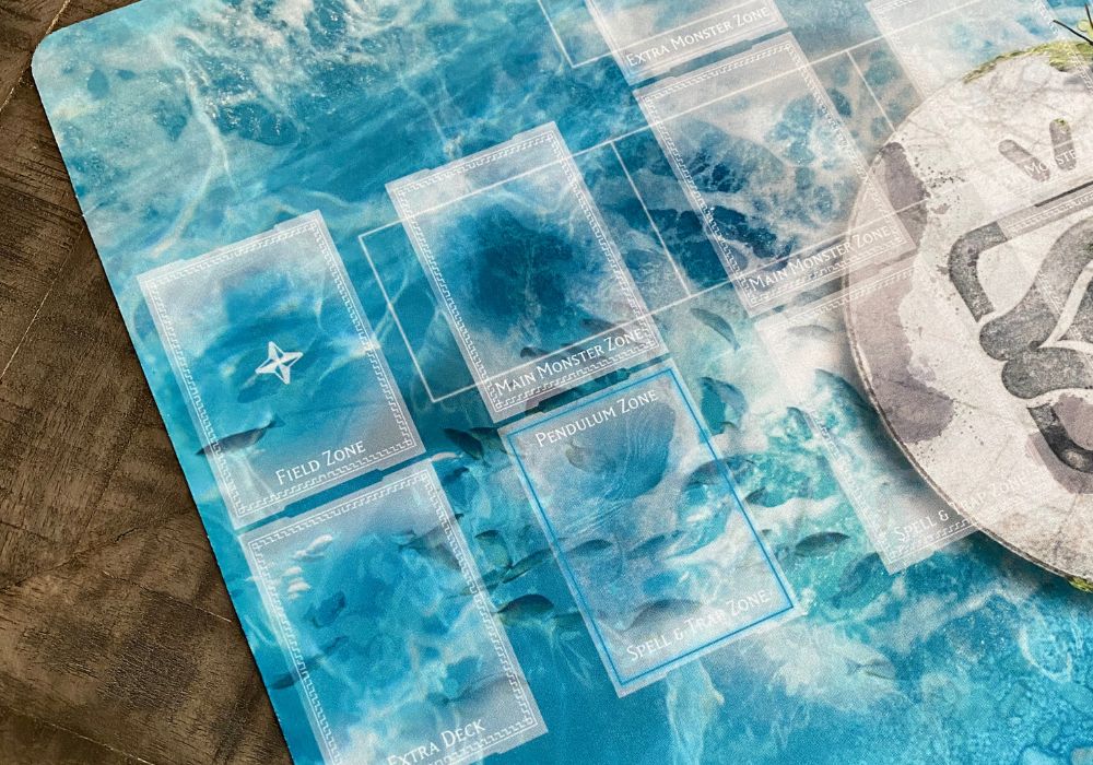 playmat hypemat design with blue design