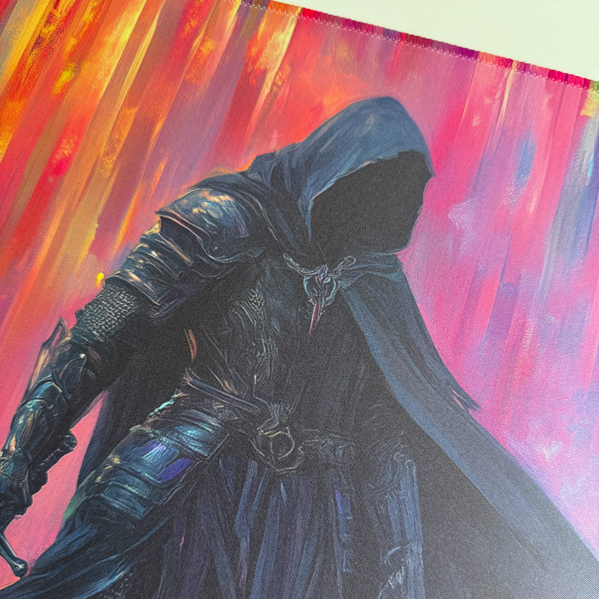 Nahaufnahme Anger of Color Playmat Block 1