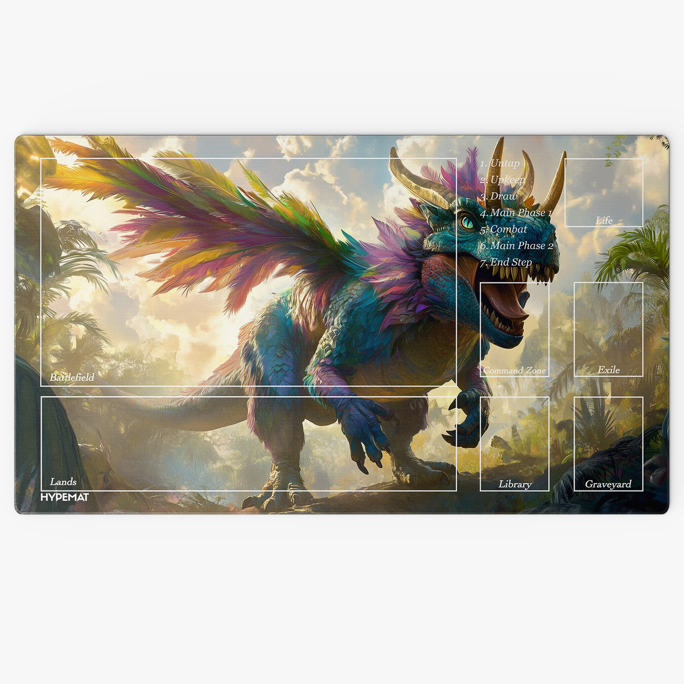 Magic: The Gathering - Magic Dinosaur Playmat