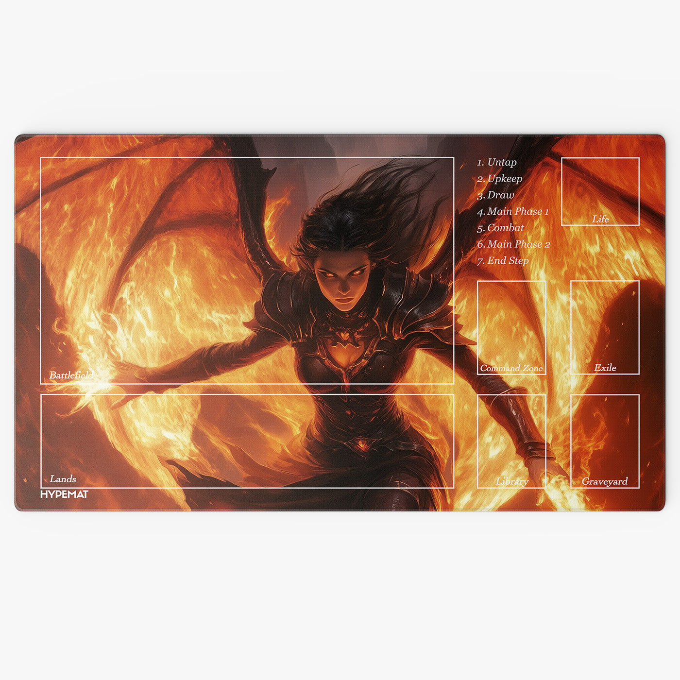 Magic: The Gathering - Fire Witch Playmat