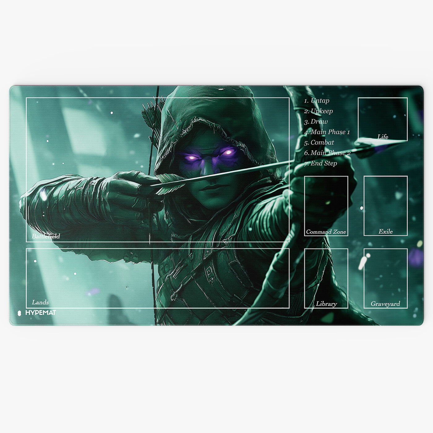 Magic: The Gathering - Green Archer Playmat