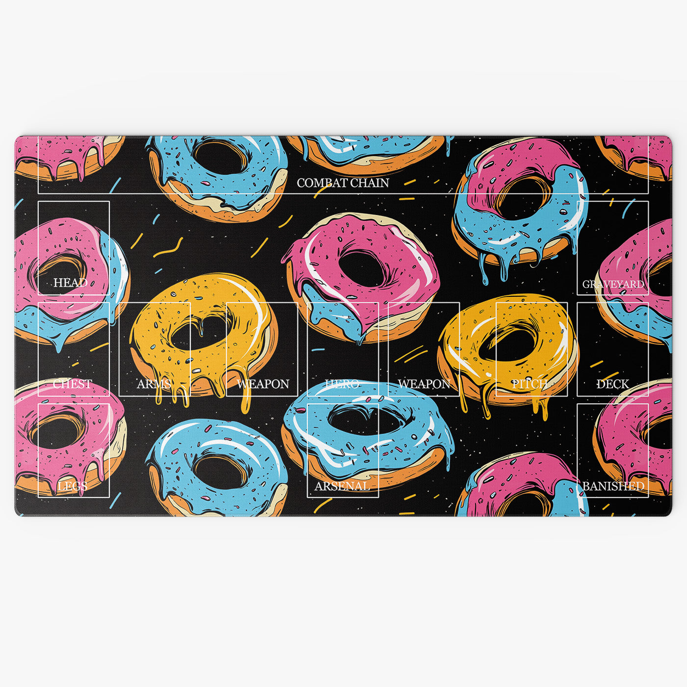 Flesh and Blood - Donuts Playmat
