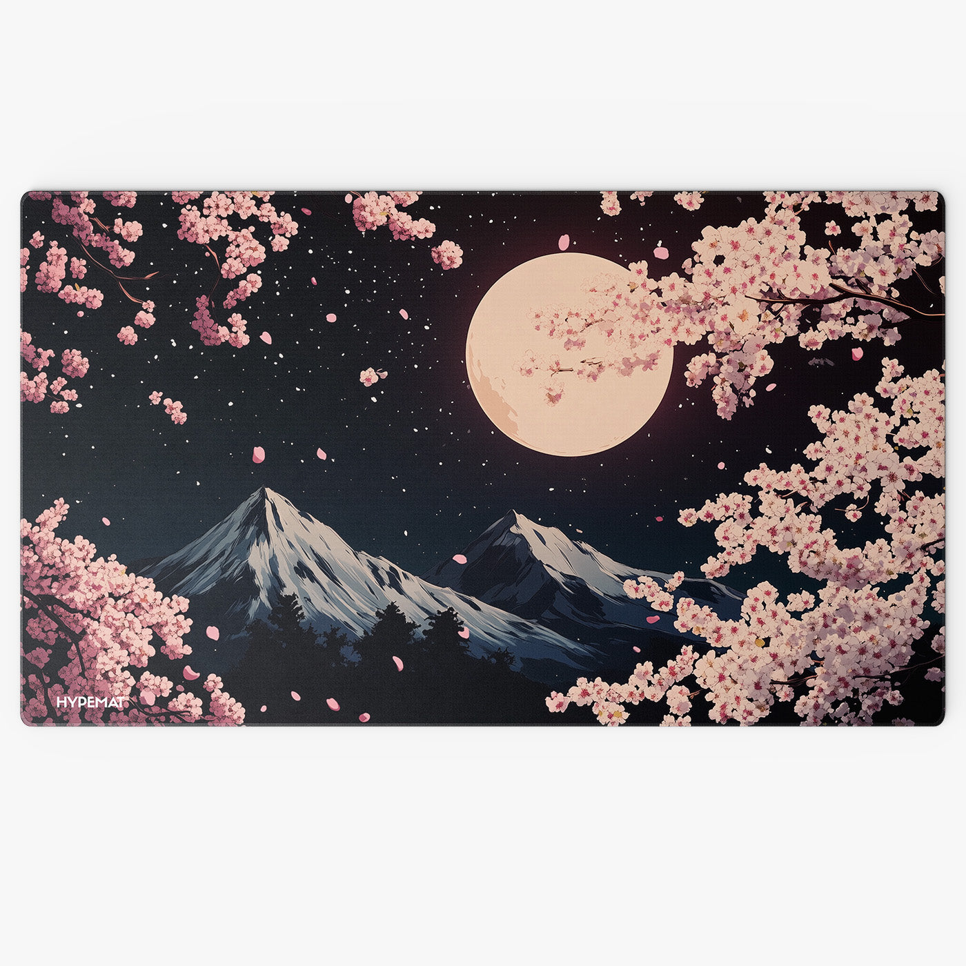 White Black - Sakura Playmat