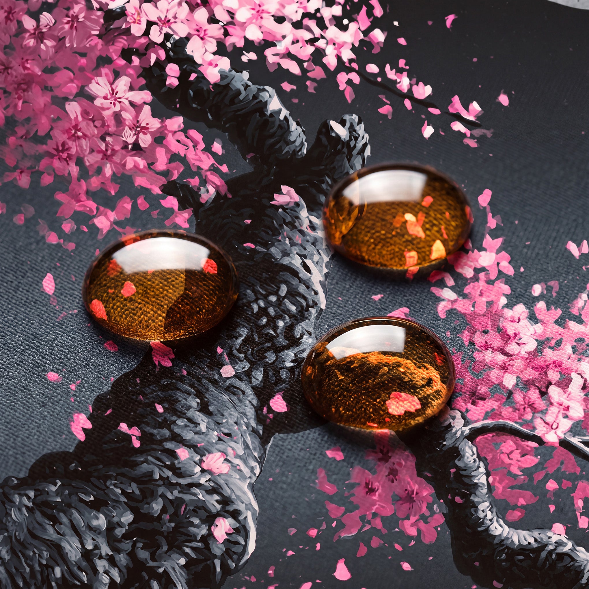 Sakura Fuji - XXL Mousepad (900 x 400 mm)