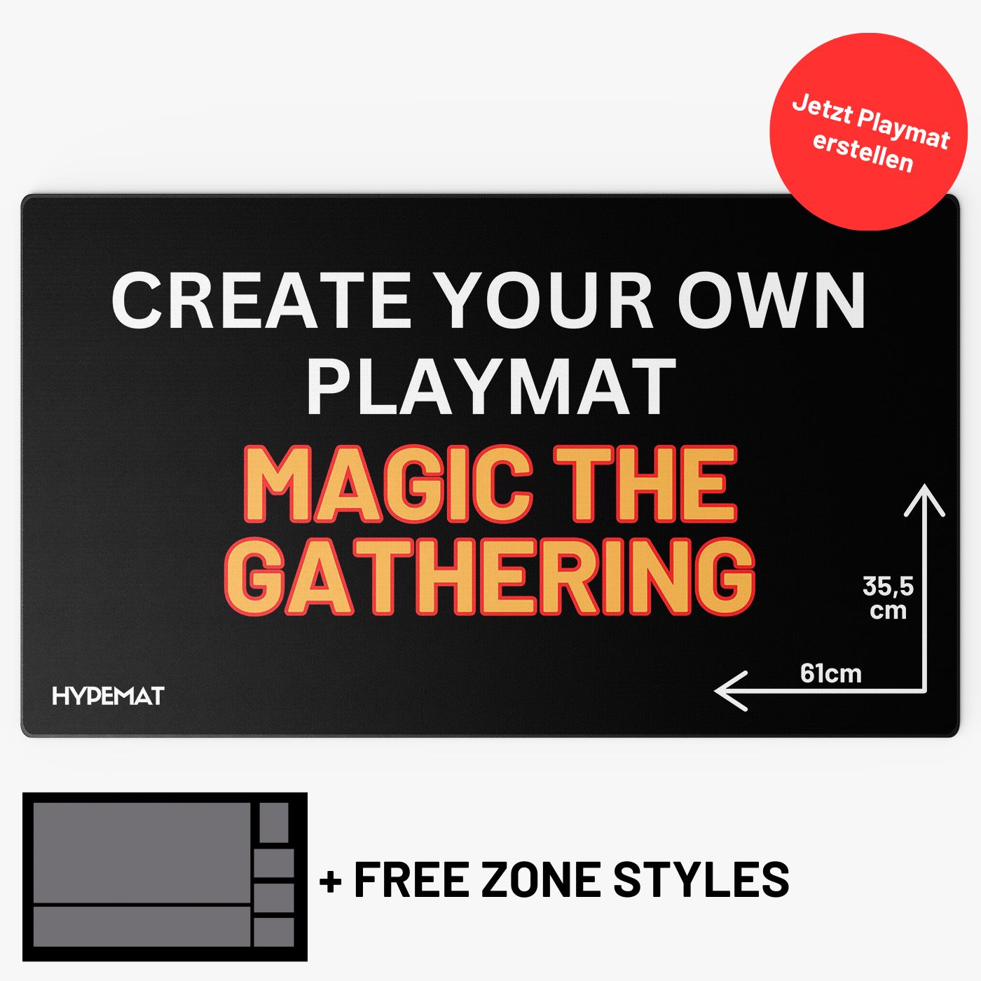 thumbnail image 2 of Fantasy Deck Custom Playmat – No.1812 Daze Invocation Lake Bird – MTG TCG Play Mat 2 of 4