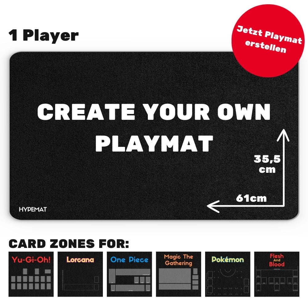 Custom Playmat - One Player