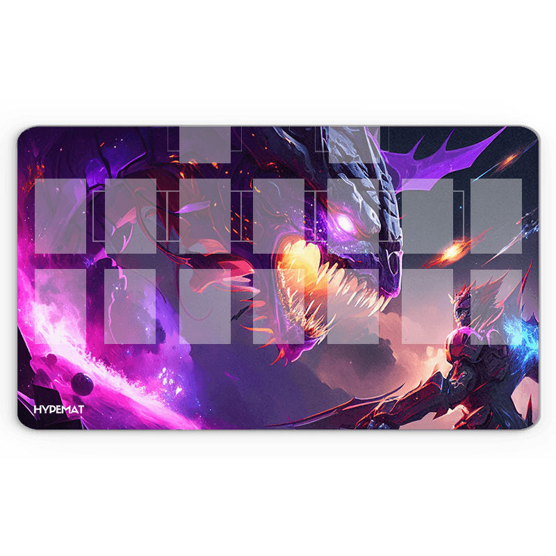 hypemat one player playmat dragon war design Produktfoto croped