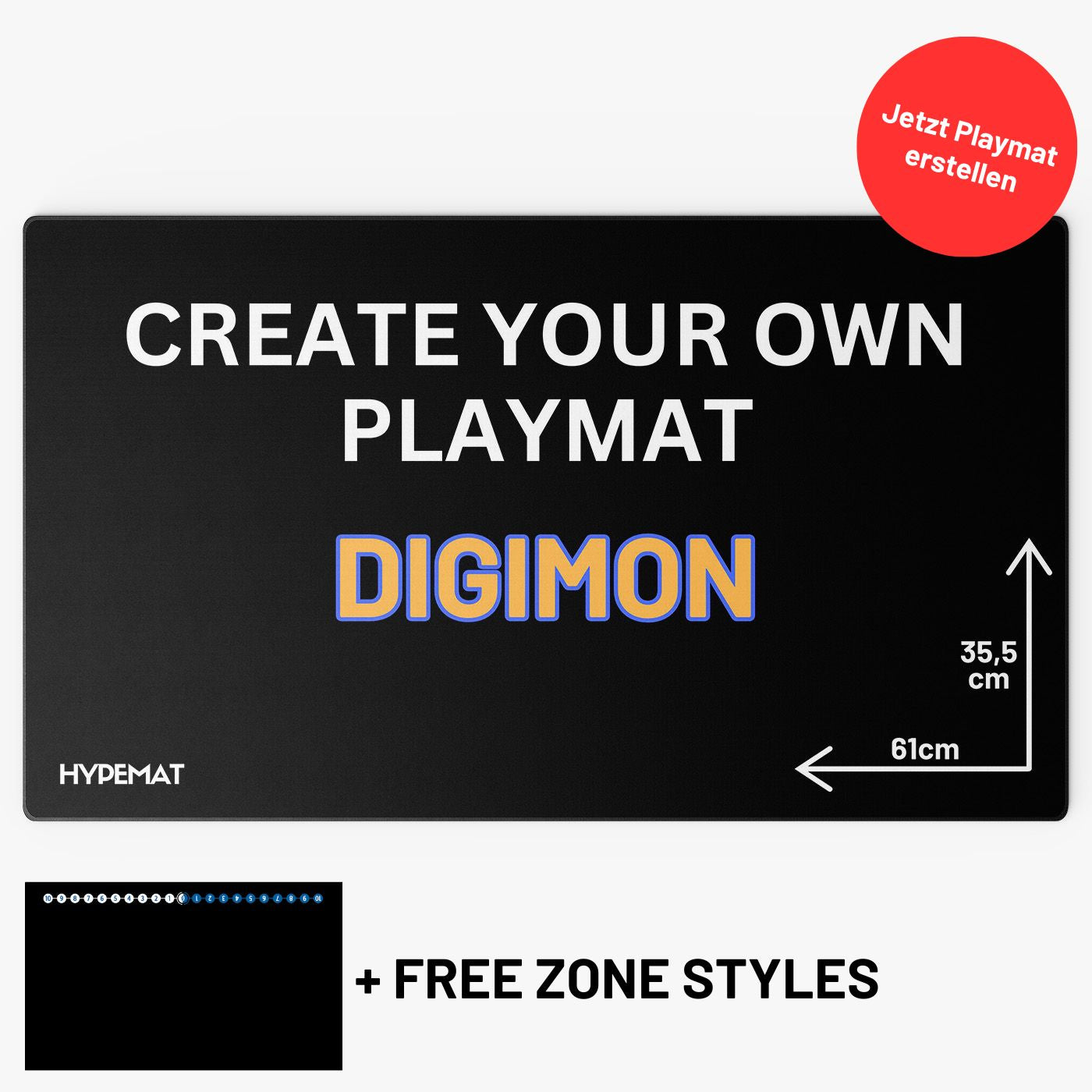 Custom Playmat - Digimon