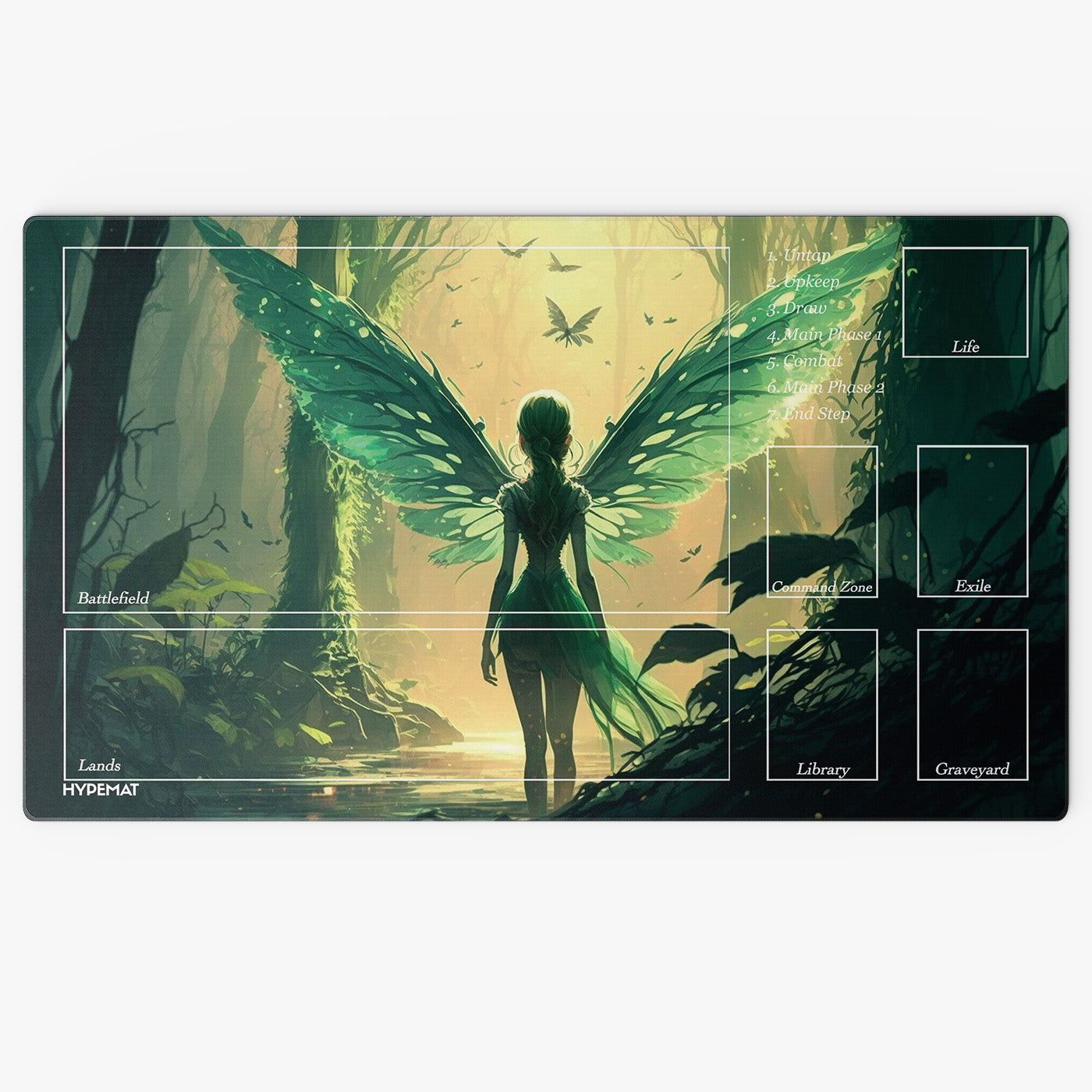 Magic: The Gathering - Green Fairy Playmat