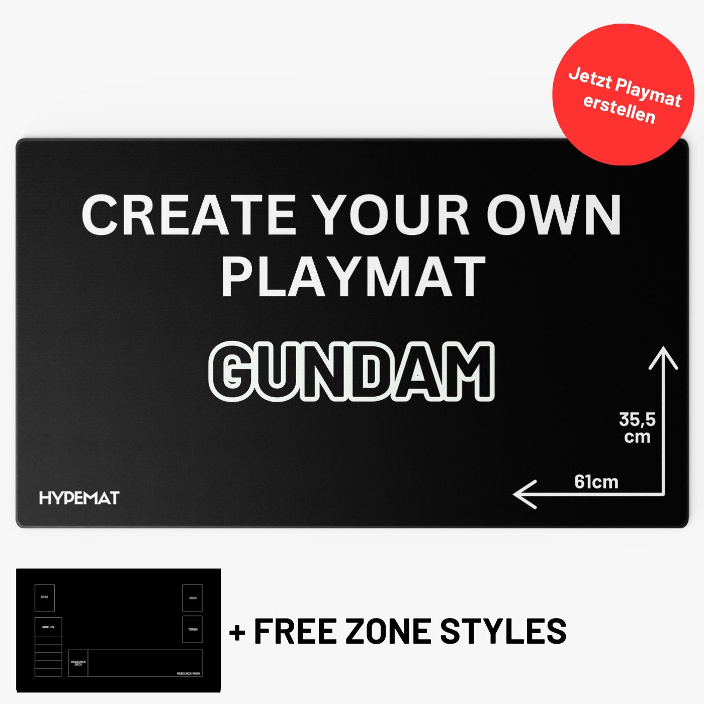 Custom Playmat - Gundam