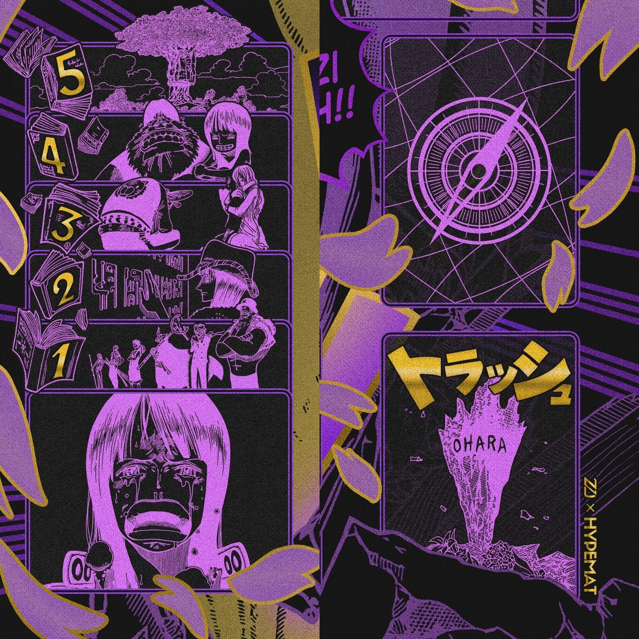 Robin Manga – Grand Jacuzzi Clutch – One Piece