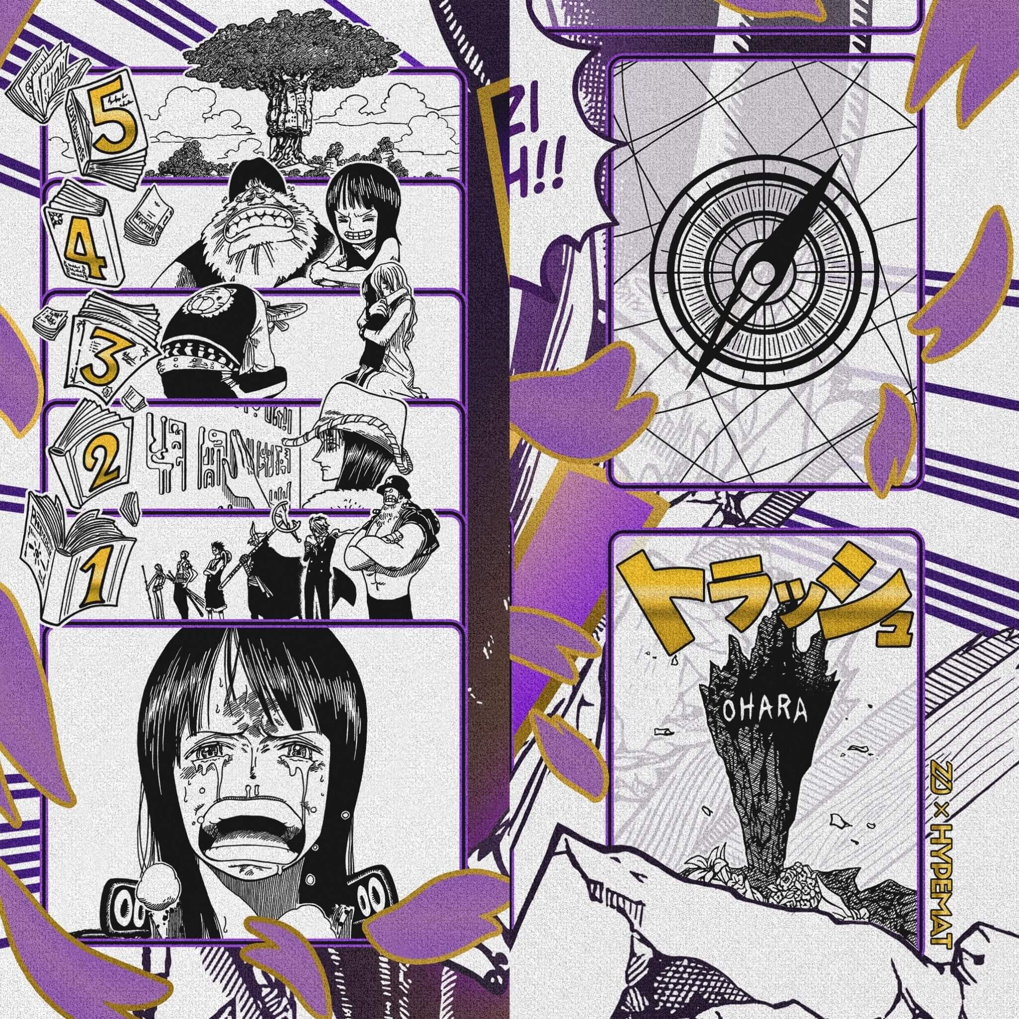 Robin Manga – Grand Jacuzzi Clutch – One Piece