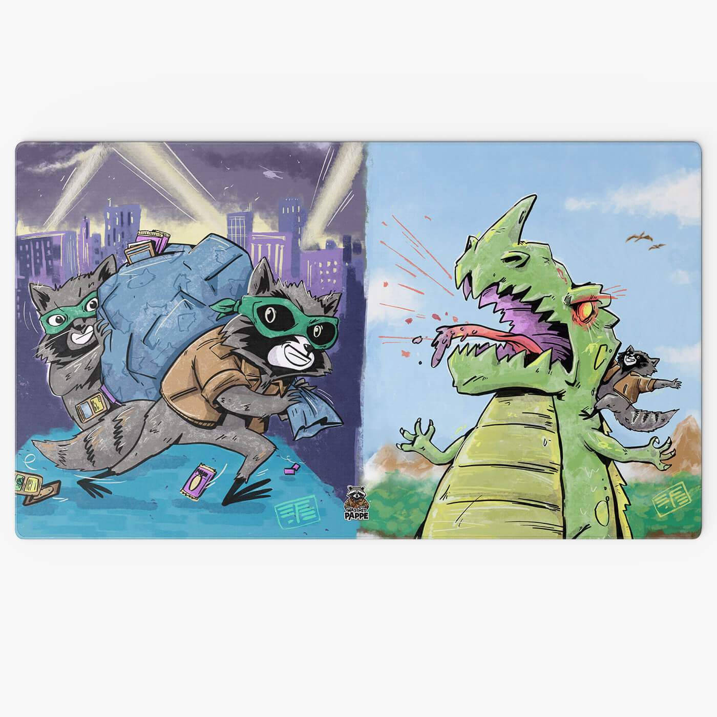 Was mit Pappe Playmat – Classic Logo Edition