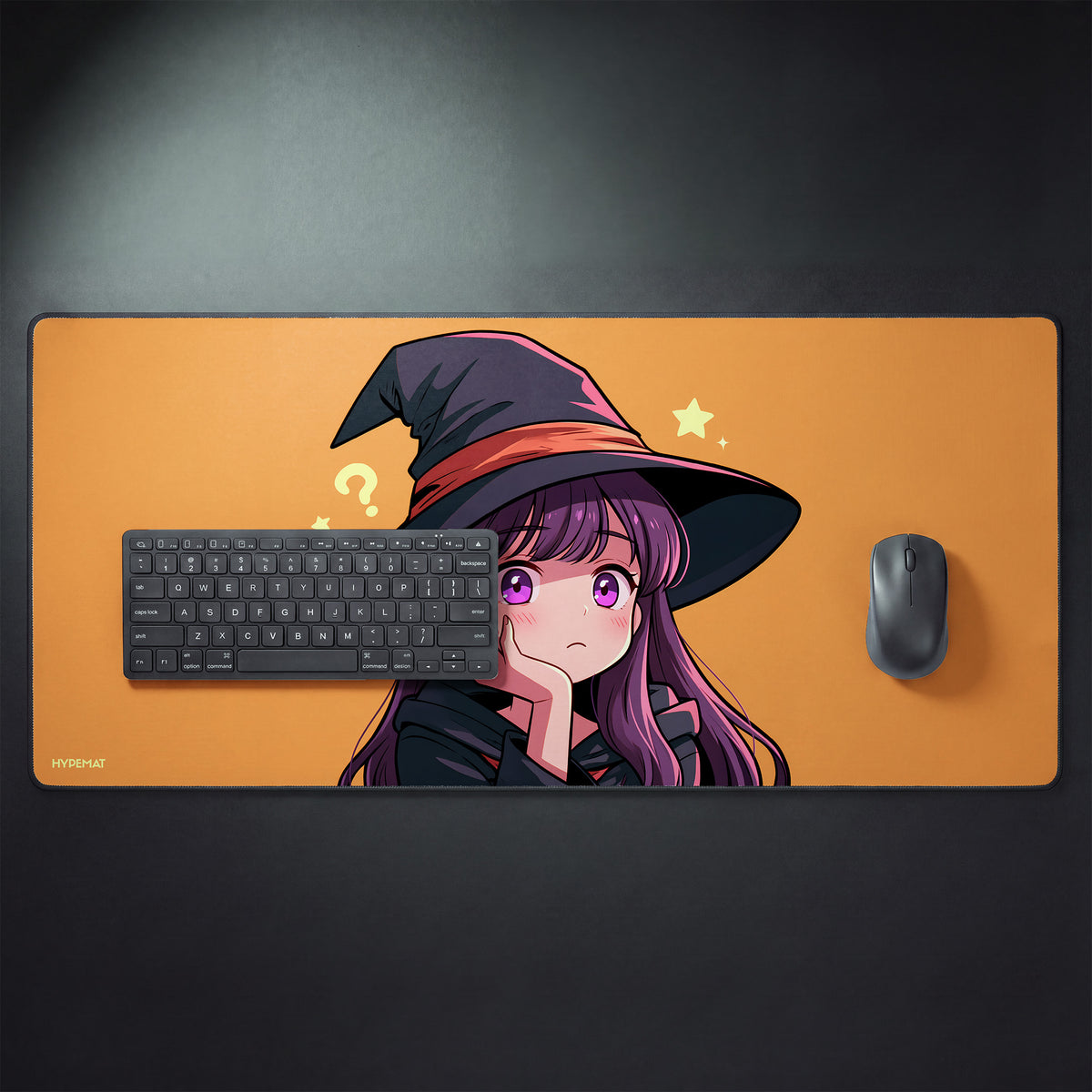 Witch Hour XXL Mousepad 900x400 mm – Draufsicht