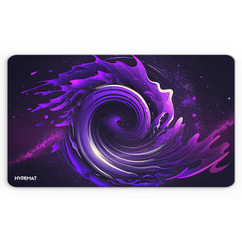 hypemat one player playmat purple fusion design Produktfoto clear