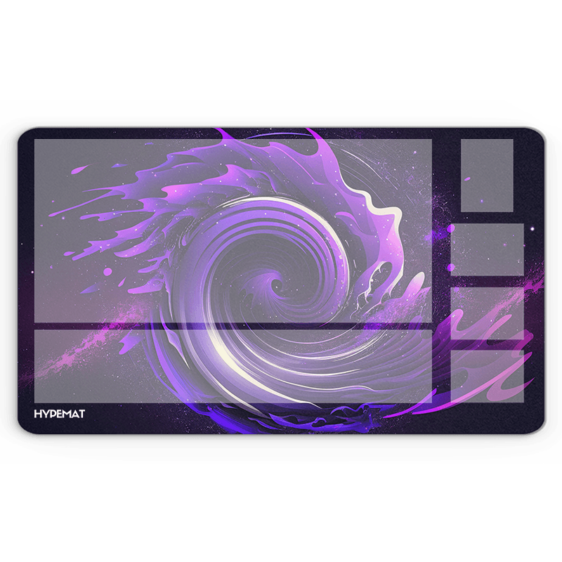 hypemat one player playmat purple fusion design Produktfoto mtg