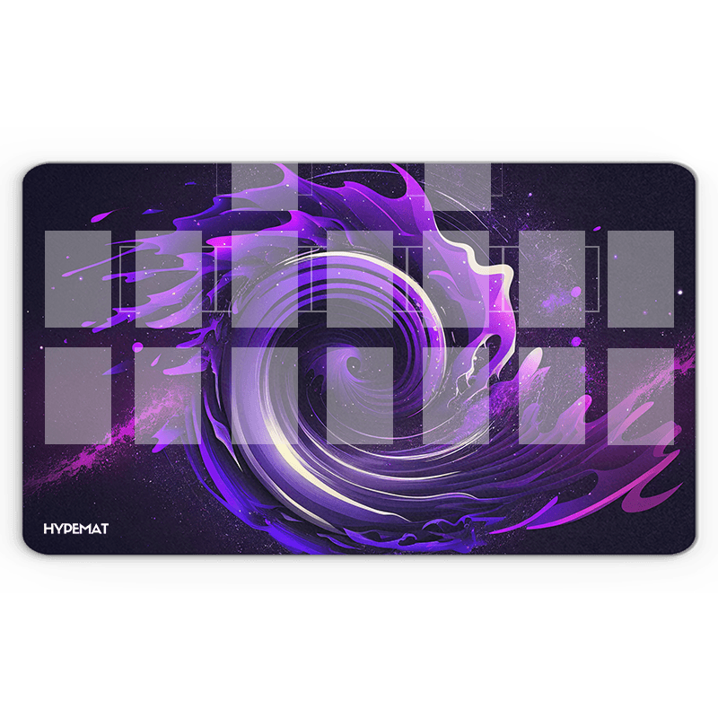 hypemat one player playmat purple fusion design Produktfoto croped